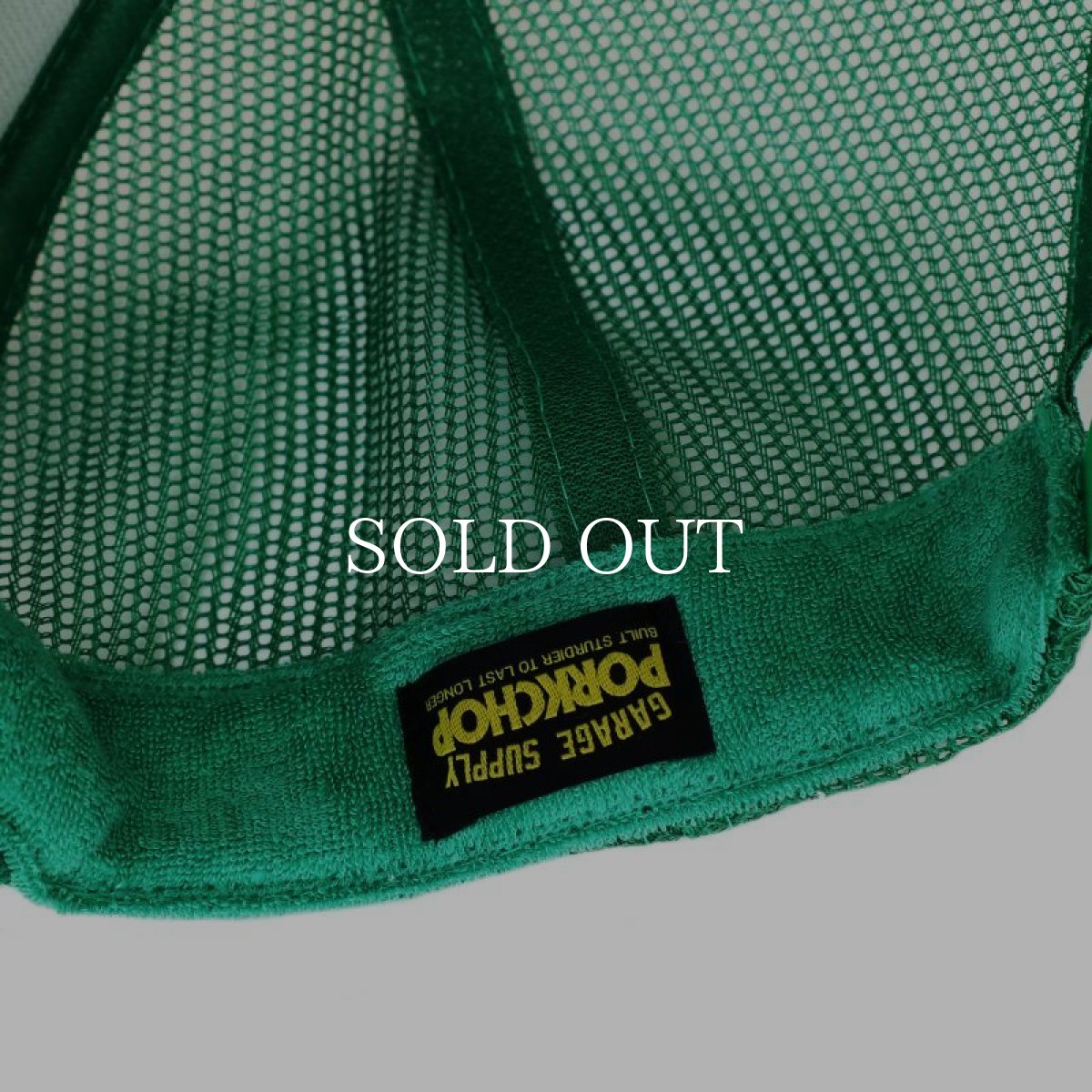 画像4: PORKCHOP GARAGE SUPPLY  CHOP YOUR OWN WOOD CAP (KELLY GREEN) (4)