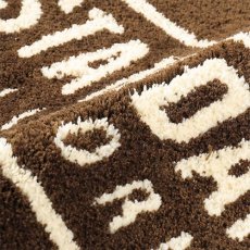 画像3: STANDARD CALIFORNIA  SD Box Logo Rug (Brown) (3)