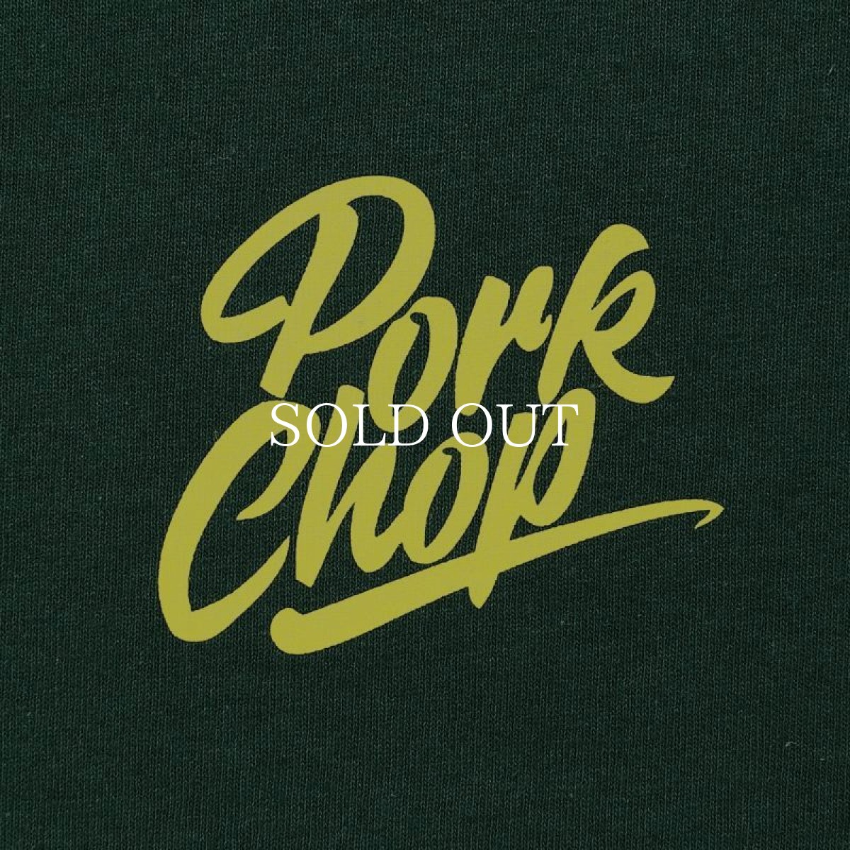画像3: PORKCHOP GARAGE SUPPLY  STENCIL CS TEE (FOREST) (3)