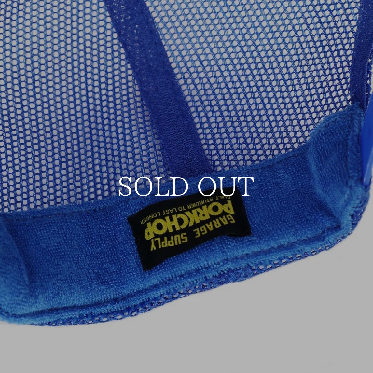 画像4: PORKCHOP GARAGE SUPPLY  CHOP YOUR OWN WOOD CAP (BLUE) (4)