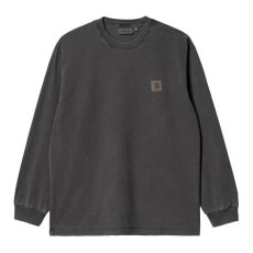 画像1: CARHARTT WIP  L/S VISTA T-SHIRT (Vulcan garment dyed) (1)