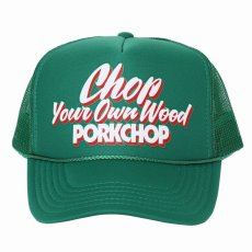 画像1: PORKCHOP GARAGE SUPPLY  CHOP YOUR OWN WOOD CAP (KELLY GREEN) (1)