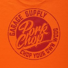 画像4: PORKCHOP GARAGE SUPPLY  STENCIL CS TEE (ORANGE) (4)