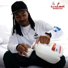 画像14: COOKMAN  ロングスリーブ Tシャツ Milk (White) (14)