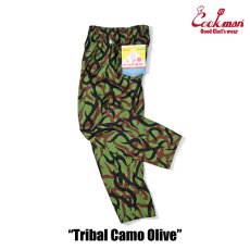 画像10: COOKMAN  Chef Pants Tribal Camo Olive (Olive Green) (10)