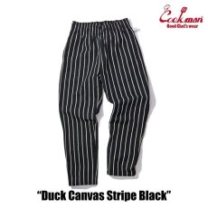 画像9: COOKMAN  Chef Pants Duck Canvas Stripe (Black) (9)