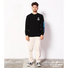 画像7: COOKMAN  ロングスリーブ Tシャツ Milk (Black) (7)