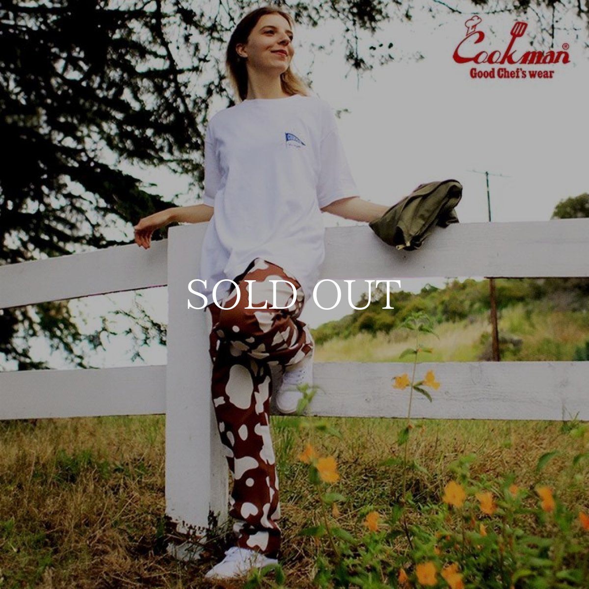 画像21: COOKMAN  Chef Pants Cow (Brown) (21)