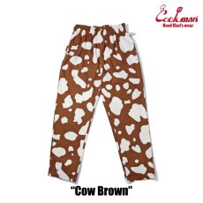 画像3: COOKMAN  Chef Pants Cow (Brown) (3)