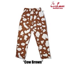 画像3: COOKMAN  Chef Pants Cow (Brown) (3)