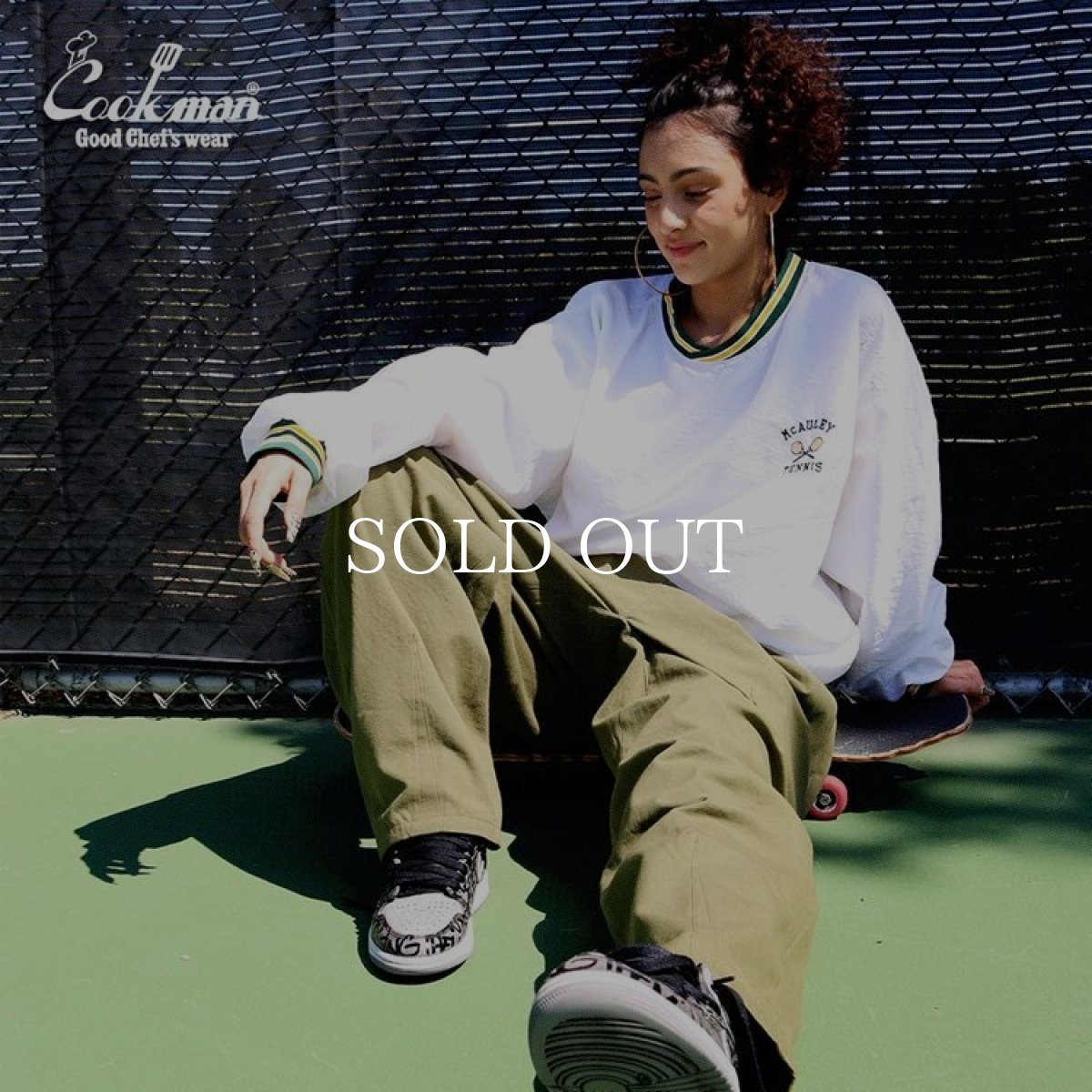 画像18: COOKMAN  Harvest Pants Cropped Canvas (Olive) (18)