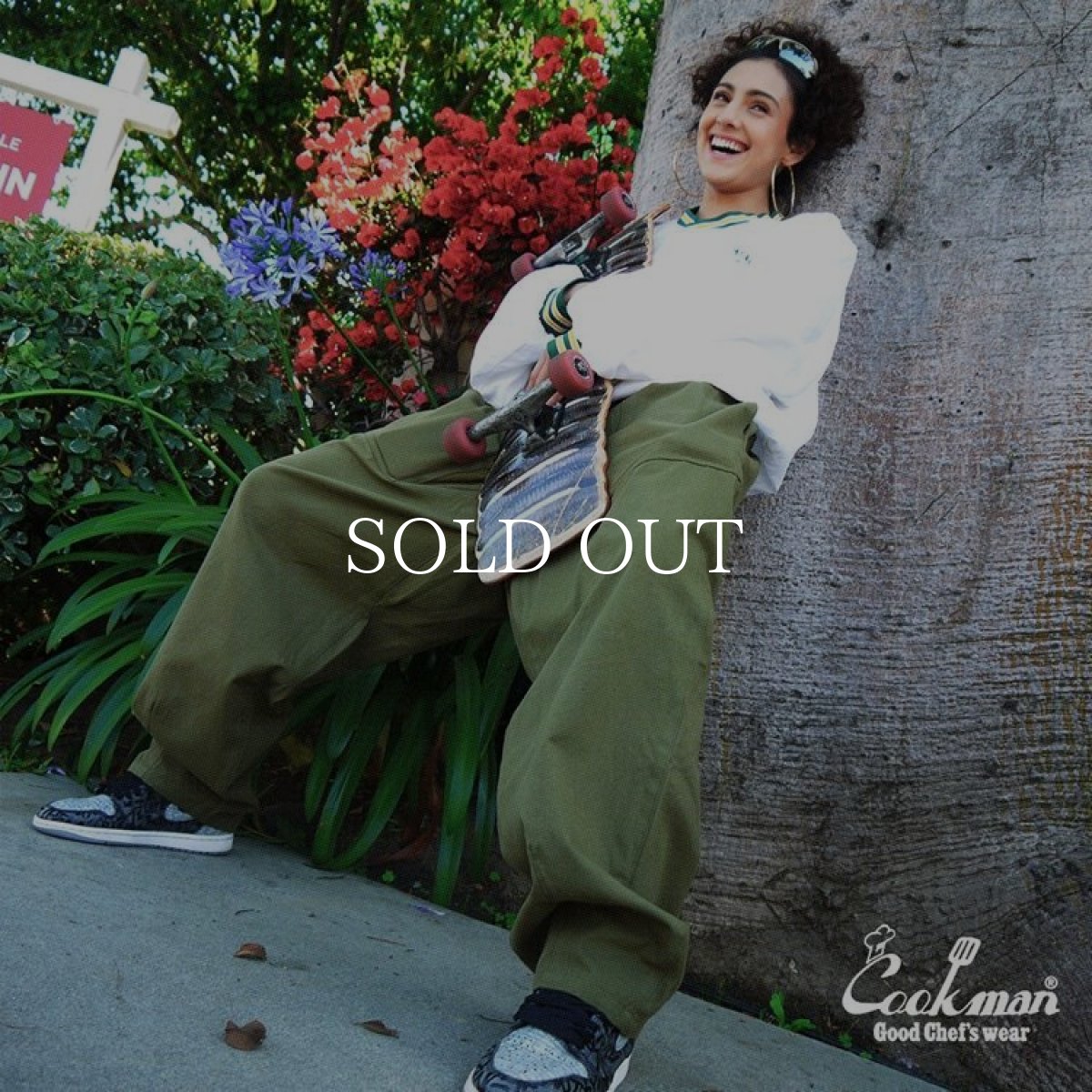 画像25: COOKMAN  Harvest Pants Cropped Canvas (Olive) (25)