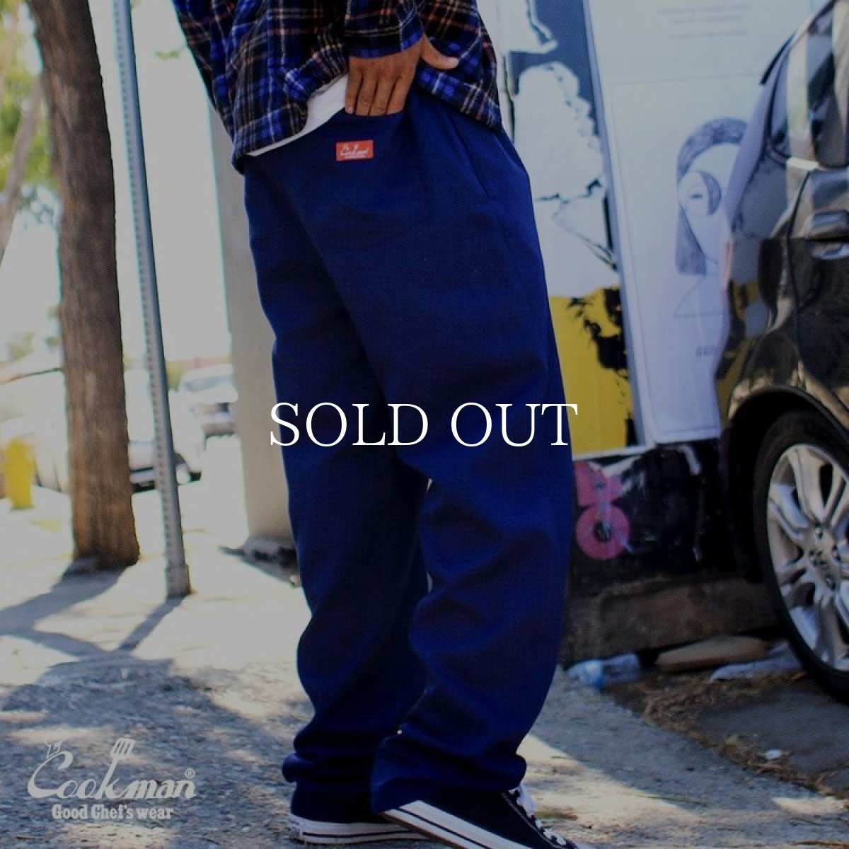 画像15: COOKMAN  Chef Pants (Navy) (15)