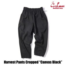 画像10: COOKMAN  Harvest Pants Cropped Canvas (Black) (10)