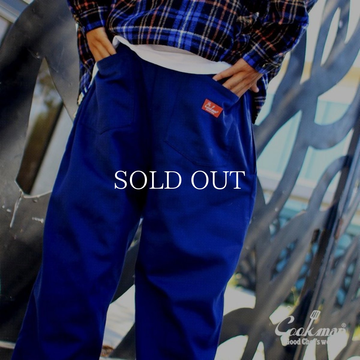 画像14: COOKMAN  Chef Pants (Navy) (14)