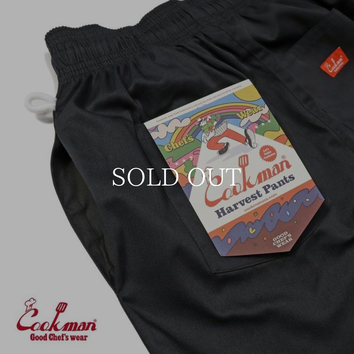 画像7: COOKMAN  Harvest Pants (Black) (7)