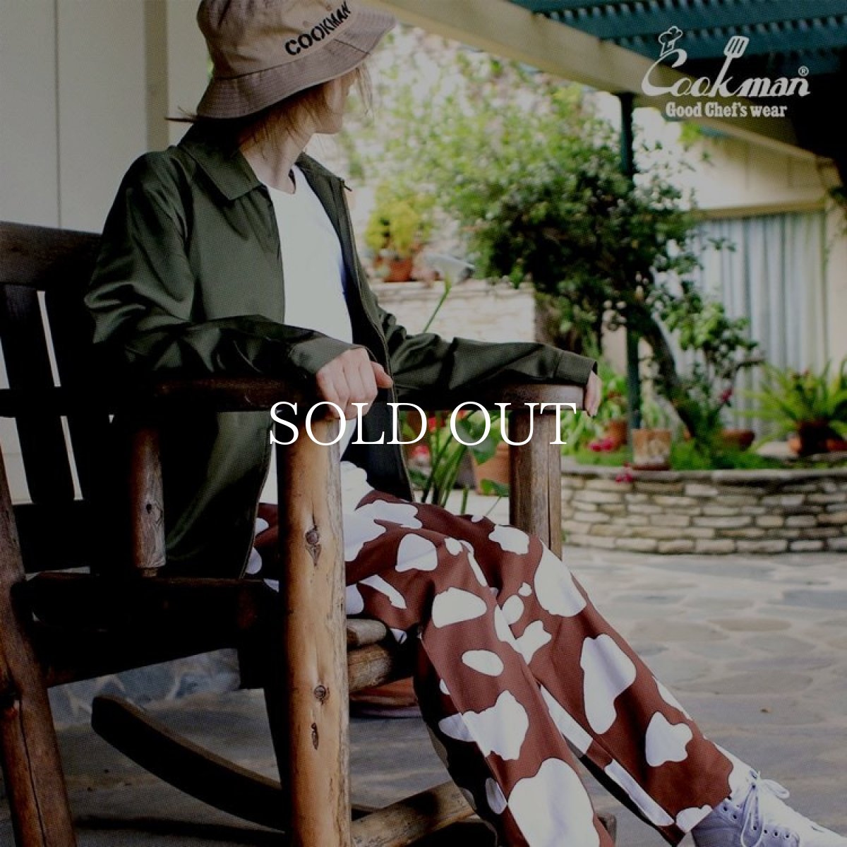 画像18: COOKMAN  Chef Pants Cow (Brown) (18)