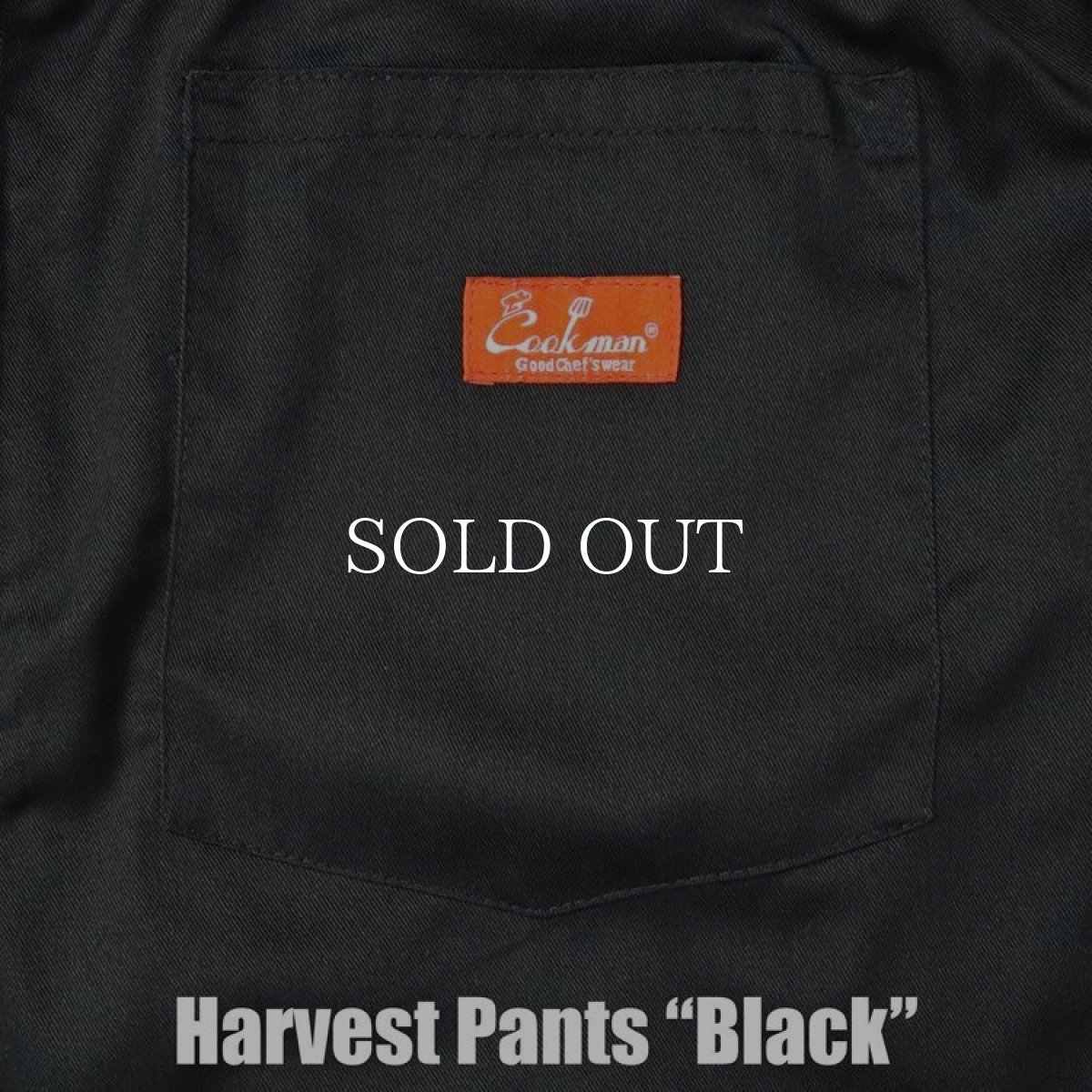 画像6: COOKMAN  Harvest Pants (Black) (6)