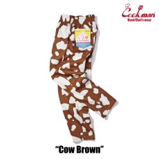 画像10: COOKMAN  Chef Pants Cow (Brown) (10)