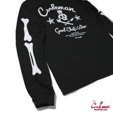 画像5: COOKMAN  ロングスリーブ Tシャツ Skull (Black) (5)