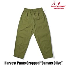 画像3: COOKMAN  Harvest Pants Cropped Canvas (Olive) (3)