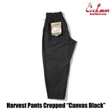 画像12: COOKMAN  Harvest Pants Cropped Canvas (Black) (12)