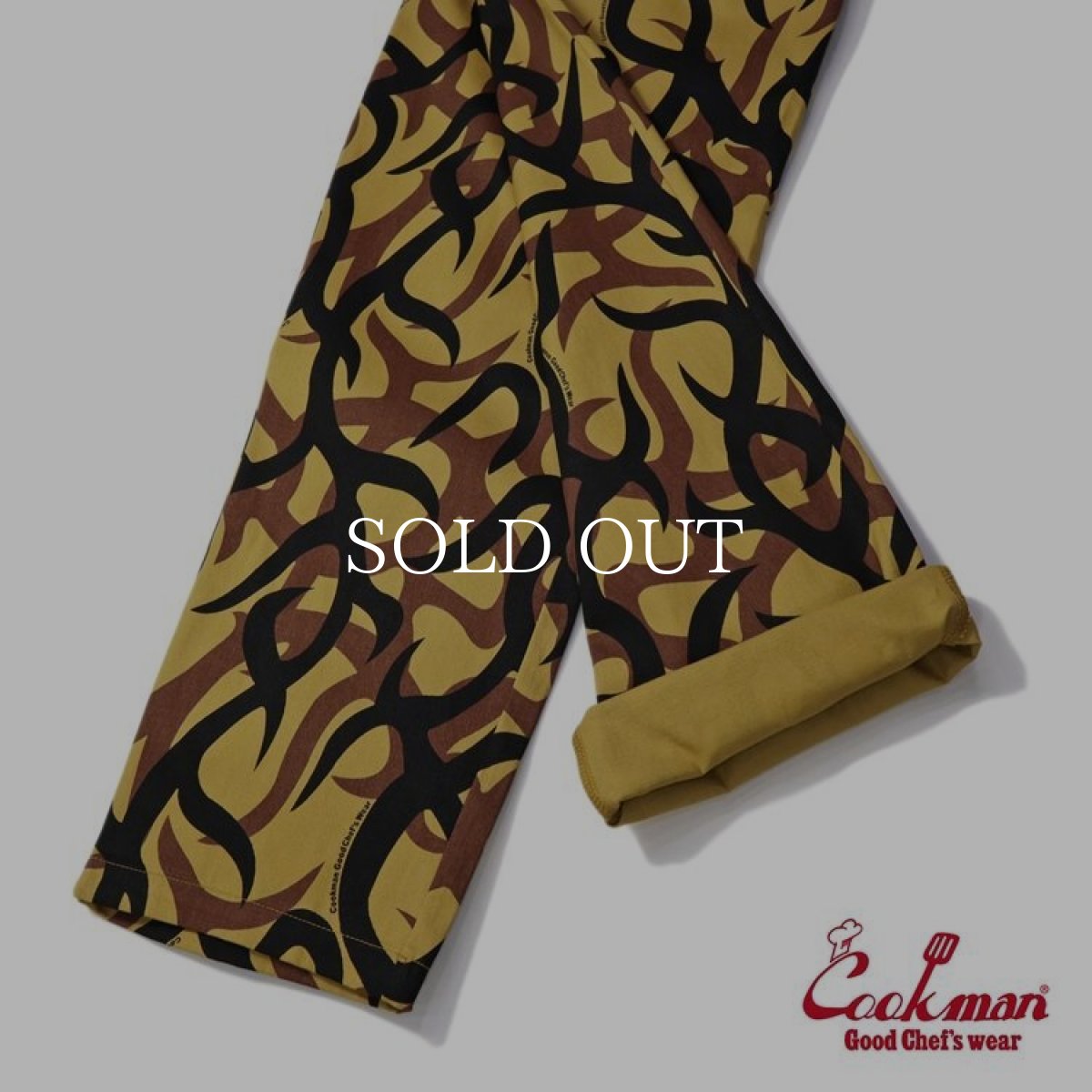 画像7: COOKMAN  Chef Pants Tribal Camo Beige (Beige) (7)