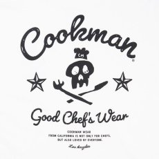 画像4: COOKMAN  ロングスリーブ Tシャツ Skull (White) (4)