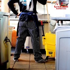 画像21: COOKMAN  Chef Pants Duck Canvas Stripe (Black) (21)