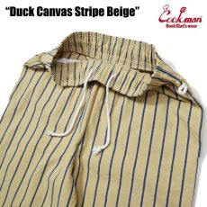 画像4: COOKMAN  Chef Pants Duck Canvas Stripe (Beige) (4)