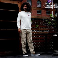 画像19: COOKMAN  Chef Pants Duck Canvas Stripe (Beige) (19)