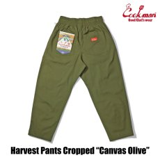 画像2: COOKMAN  Harvest Pants Cropped Canvas (Olive) (2)