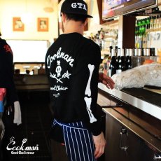 画像15: COOKMAN  ロングスリーブ Tシャツ Skull (Black) (15)