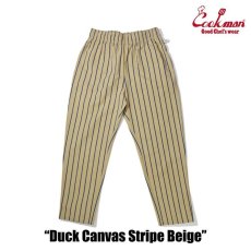 画像3: COOKMAN  Chef Pants Duck Canvas Stripe (Beige) (3)