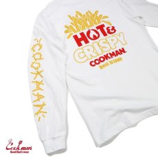 画像6: COOKMAN  ロングスリーブ Tシャツ French Fries (White) (6)