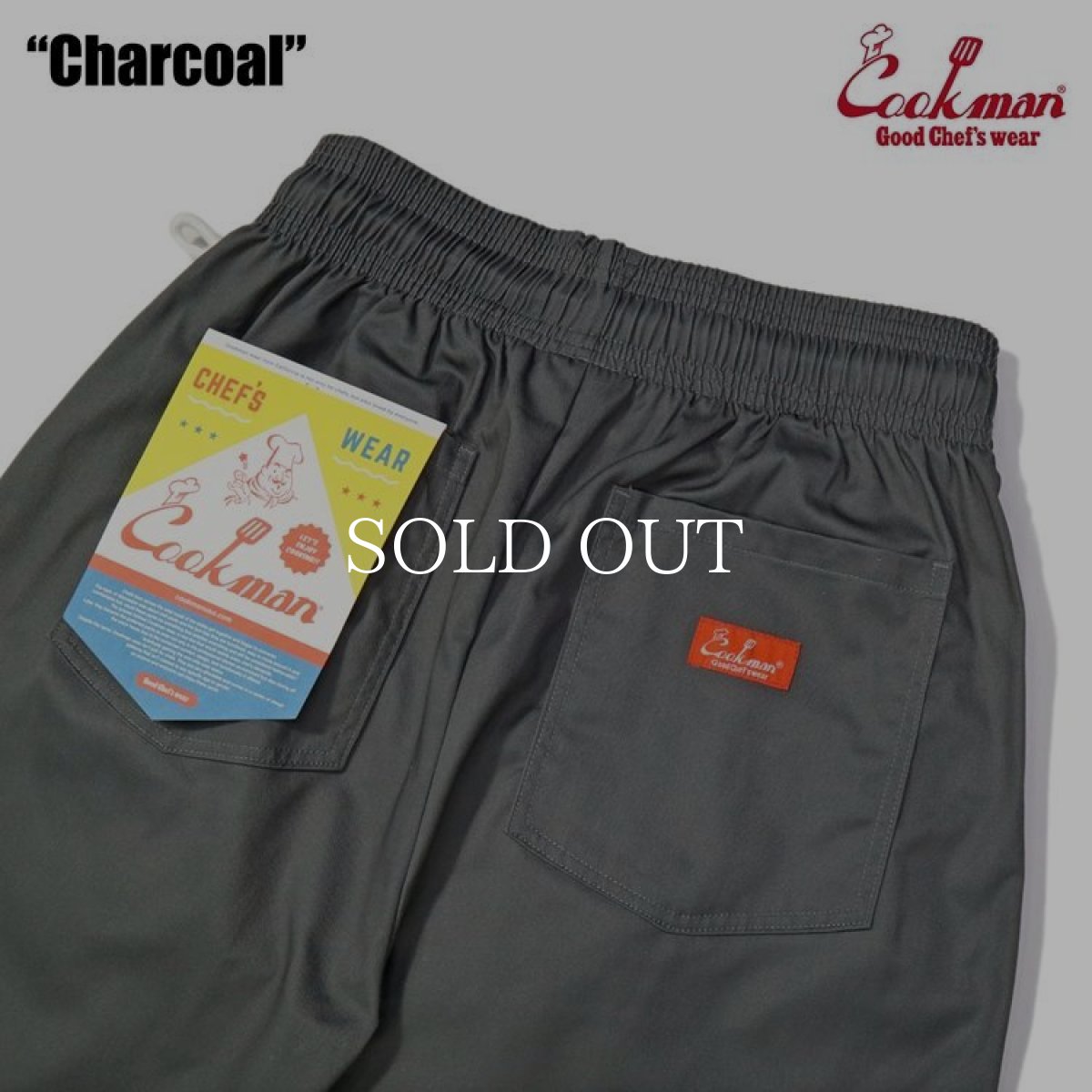 画像5: COOKMAN  Chef Pants (Charcoal) (5)