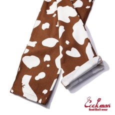 画像7: COOKMAN  Chef Pants Cow (Brown) (7)