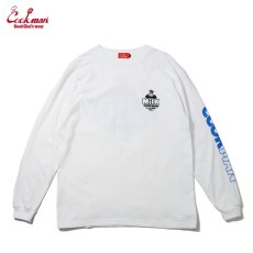 画像1: COOKMAN  ロングスリーブ Tシャツ Milk (White) (1)