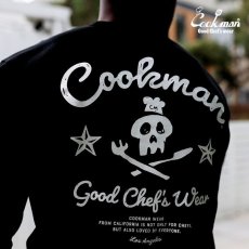 画像13: COOKMAN  ロングスリーブ Tシャツ Skull (Black) (13)