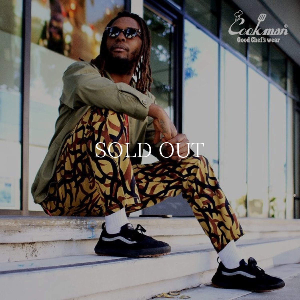 画像20: COOKMAN  Chef Pants Tribal Camo Beige (Beige) (20)