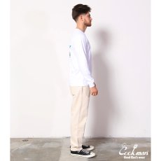 画像10: COOKMAN  ロングスリーブ Tシャツ Milk (White) (10)