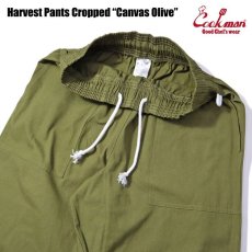 画像4: COOKMAN  Harvest Pants Cropped Canvas (Olive) (4)