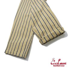 画像7: COOKMAN  Chef Pants Duck Canvas Stripe (Beige) (7)
