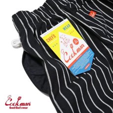 画像8: COOKMAN  Chef Pants Duck Canvas Stripe (Black) (8)