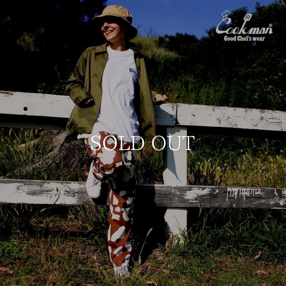 画像16: COOKMAN  Chef Pants Cow (Brown) (16)