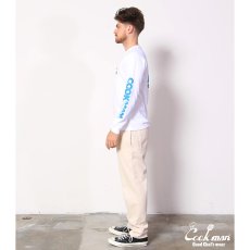 画像9: COOKMAN  ロングスリーブ Tシャツ Milk (White) (9)