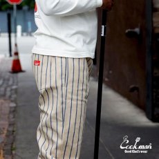 画像13: COOKMAN  Chef Pants Duck Canvas Stripe (Beige) (13)
