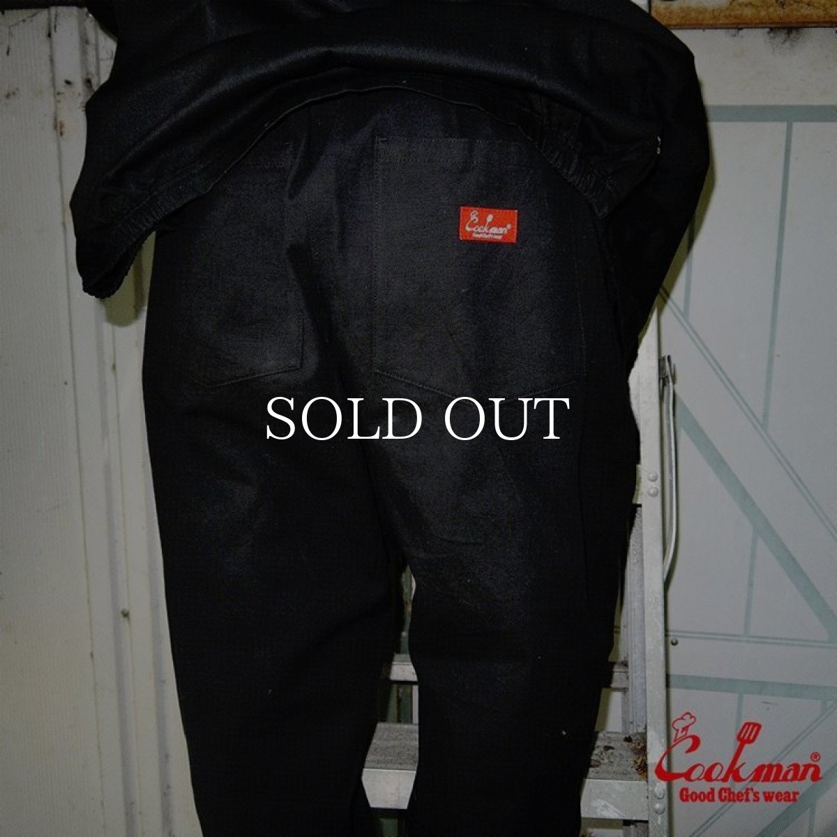 画像13: COOKMAN  Harvest Pants Cropped Canvas (Black) (13)