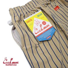 画像8: COOKMAN  Chef Pants Duck Canvas Stripe (Beige) (8)