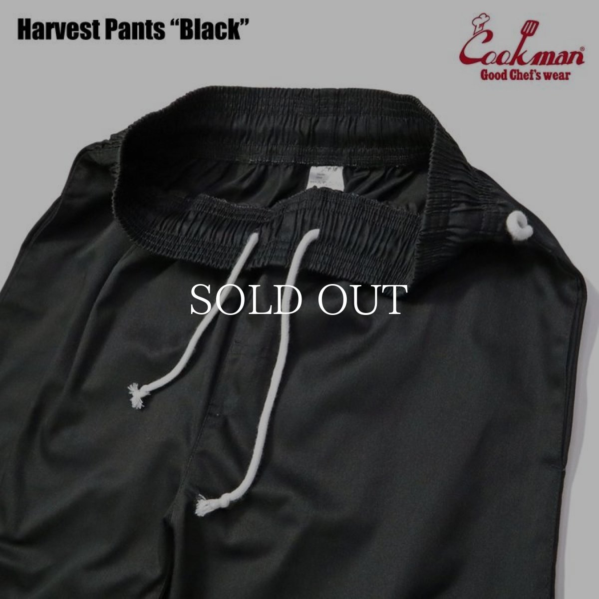 画像4: COOKMAN  Harvest Pants (Black) (4)